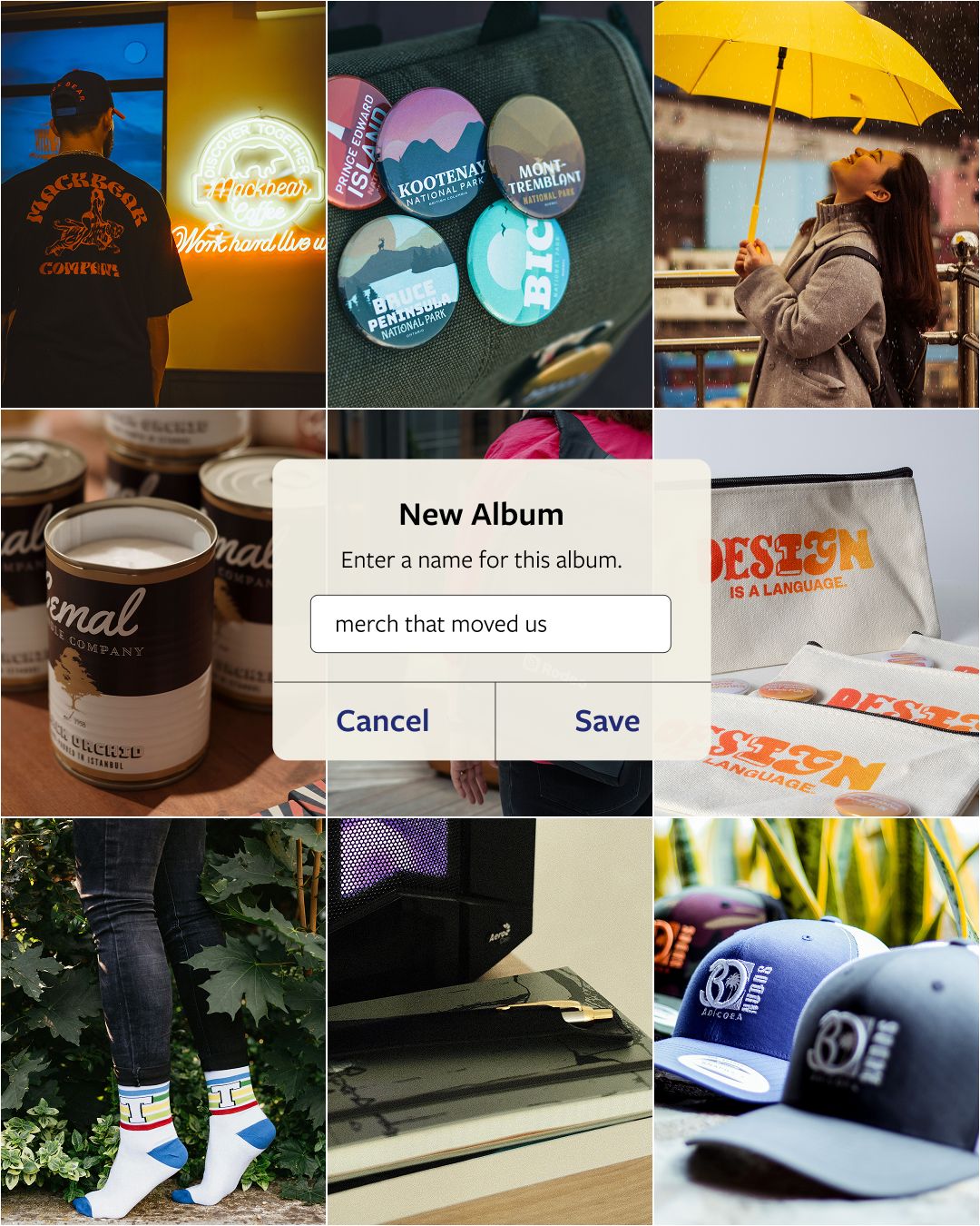 Who else keeps a running swipe file of merch inspiration for your future self? 🙋🏻♀️ 👀 What's in yours? #Merchmovesus #brandedmerch